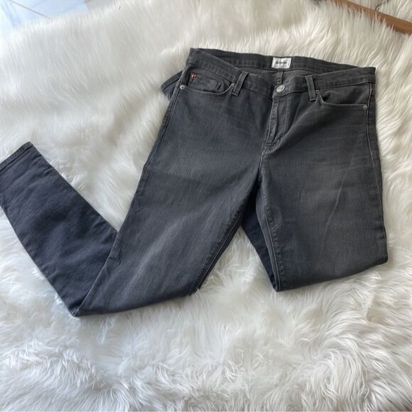 NWT HUDSON Gray Krista Pixie Low-rise Super Skinny Ankle Jean Size 26 - Picture 5 of 9